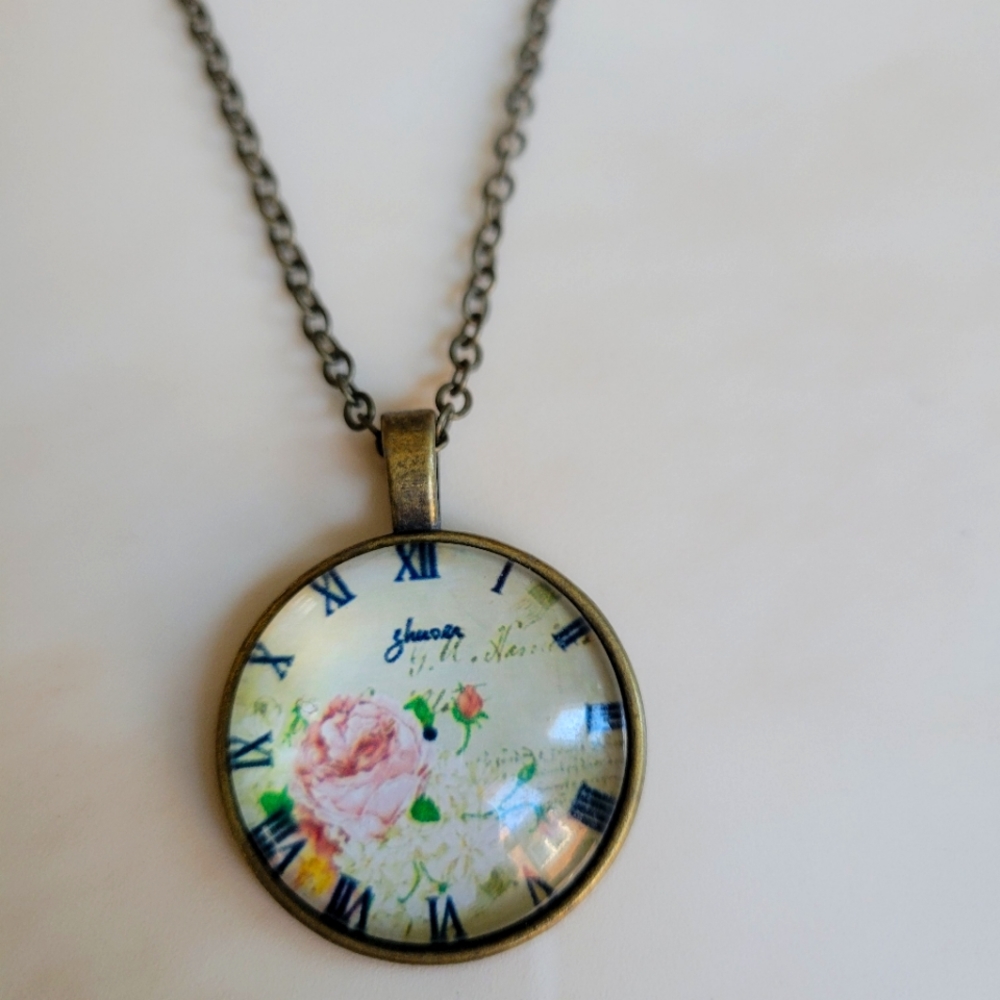 Interesting and pretty Rustic necklace